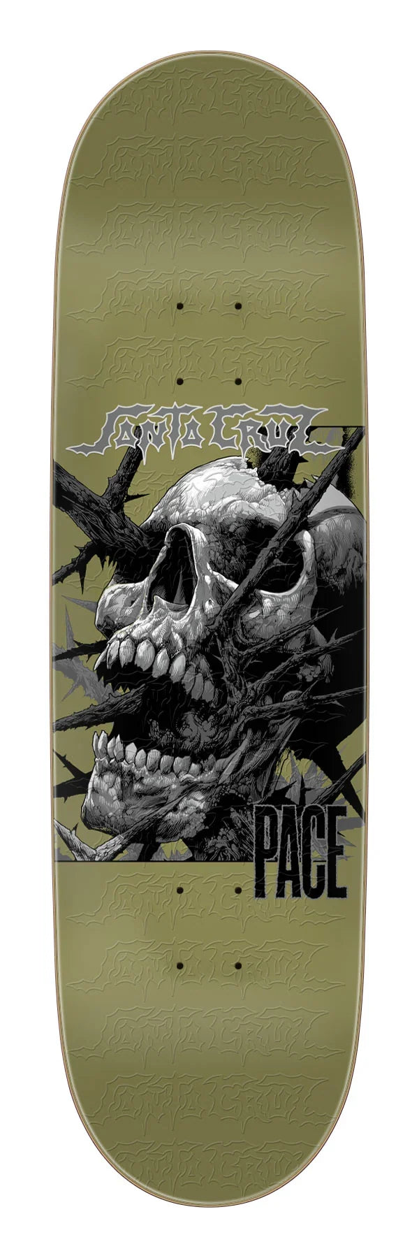 Santa Cruz 8.7in Rob Pace Deathtrap Remix skateboard deck