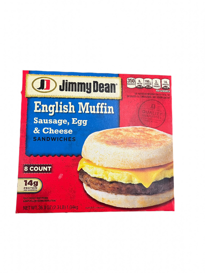 Jimmy Dean English Muffin Sausage, Egg, & Cheese