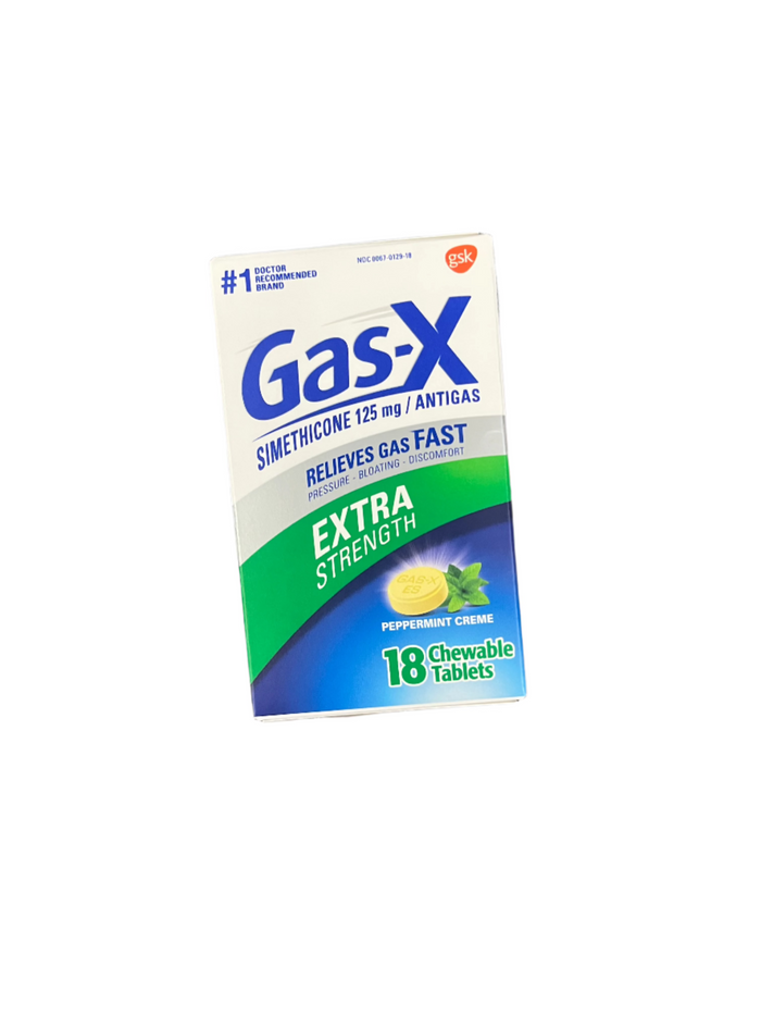Gas X Extra Strength Chewable Gas Relief Tablets 18count