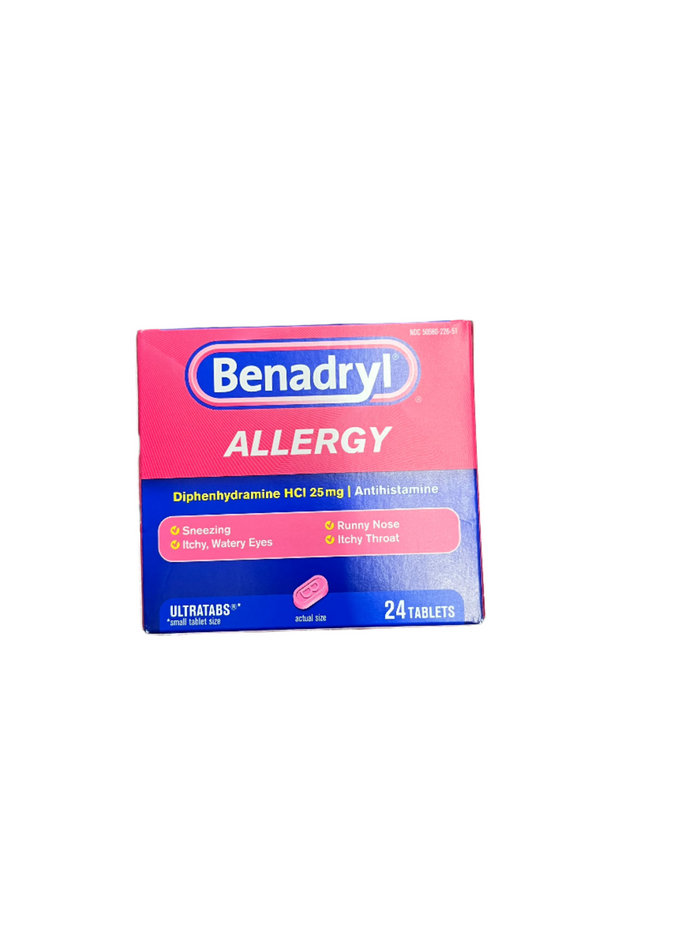 Benadryl Allergy 24ct
