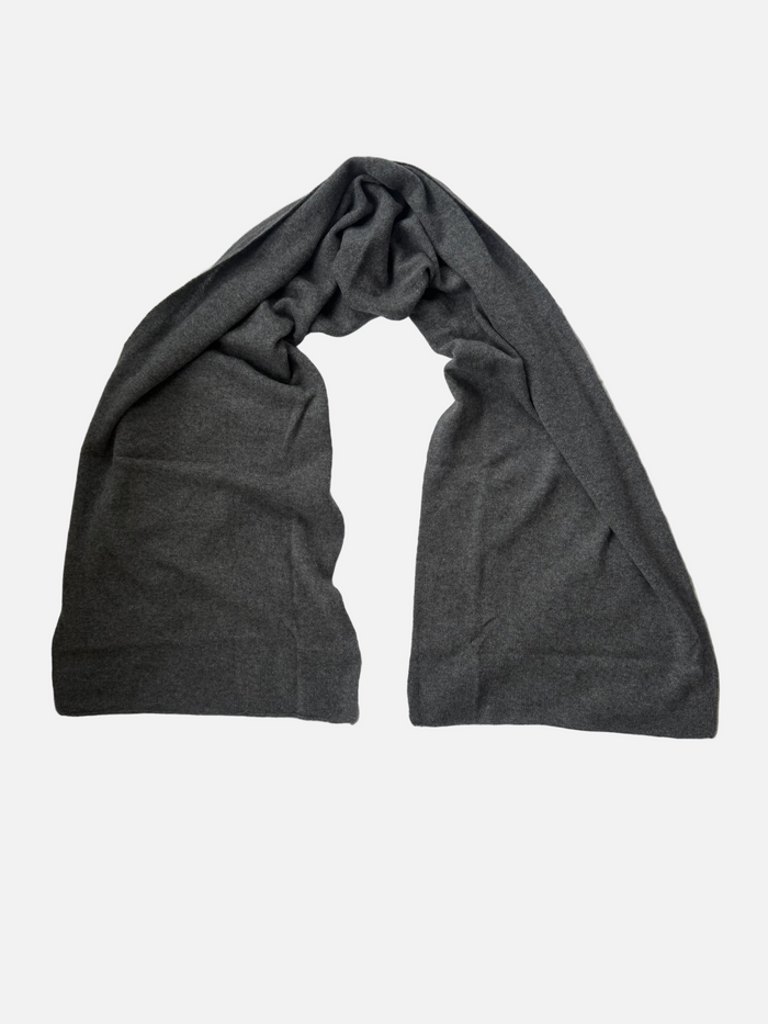 The Overlook Cashmere Scarf - Field Stone Gray