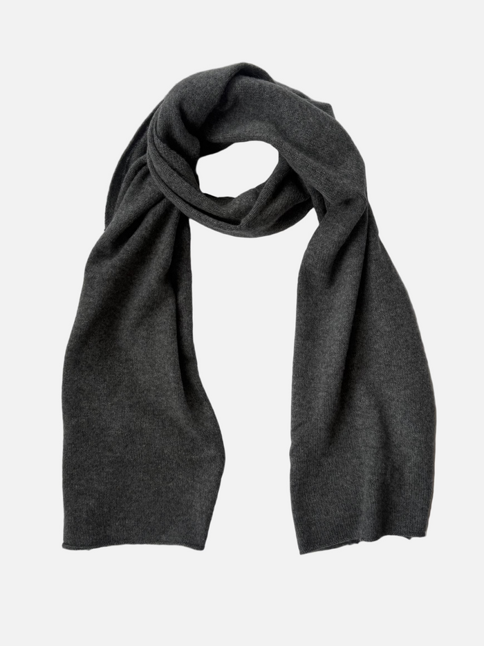 The Overlook Cashmere Scarf - Field Stone Gray