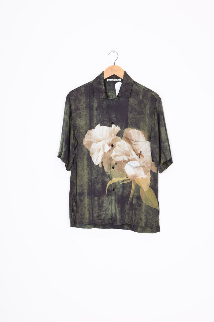 Acne Studios Womens Green Shirt Size 44