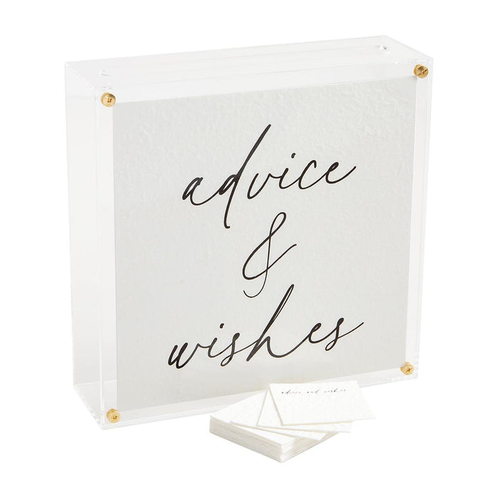 Advice & Wishes Box - Madison's Niche