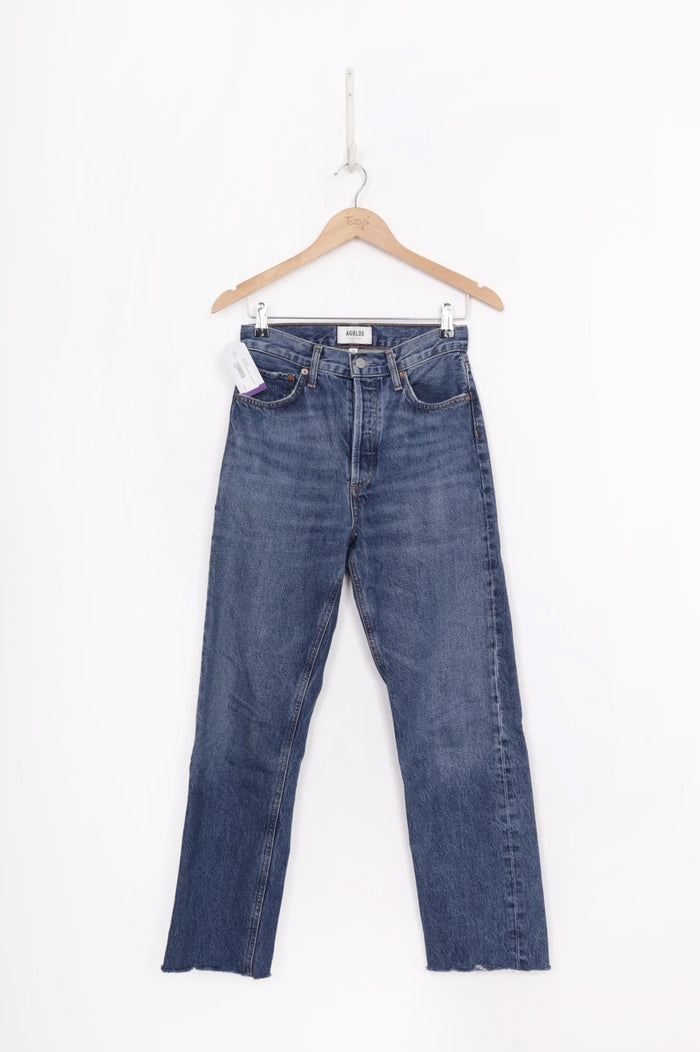 AGOLDE Womens Blue Jeans Size 24