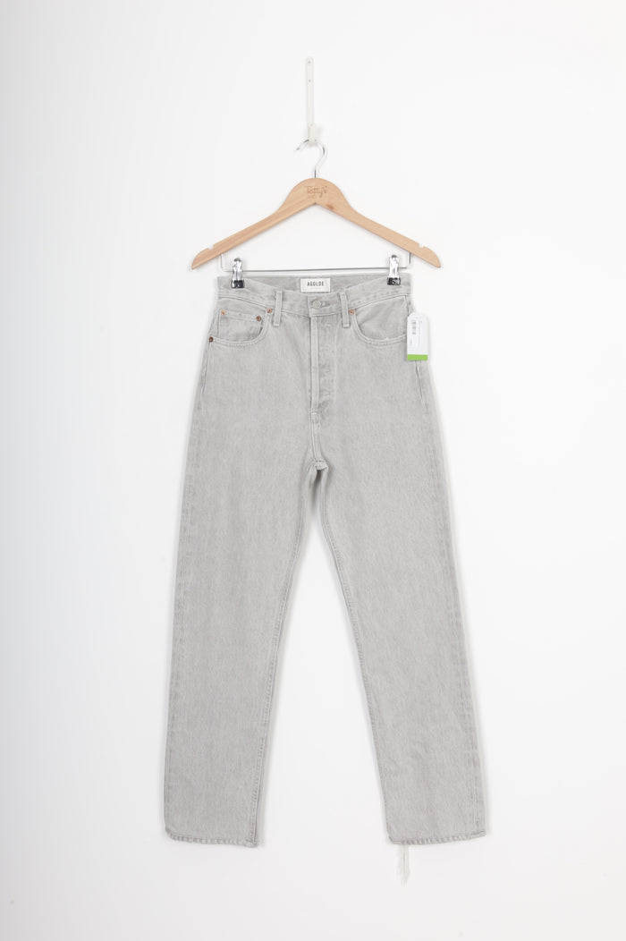 AGOLDE Womens Grey Jeans Size W 24