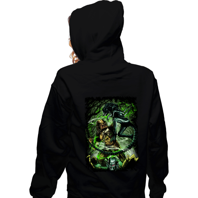 Zippered Hoodies, Unisex / Small / Black