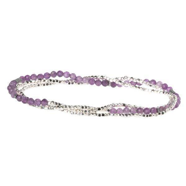 Amethyst Beaded Wrap - Madison's Niche