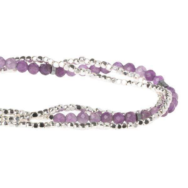 Amethyst Beaded Wrap - Madison's Niche