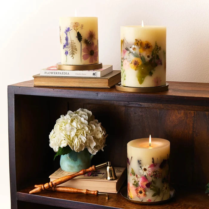 Apricot Rose 5.5" Candle - Madison's Niche