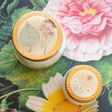 Apricot Rose Glass Candle - Madison's Niche