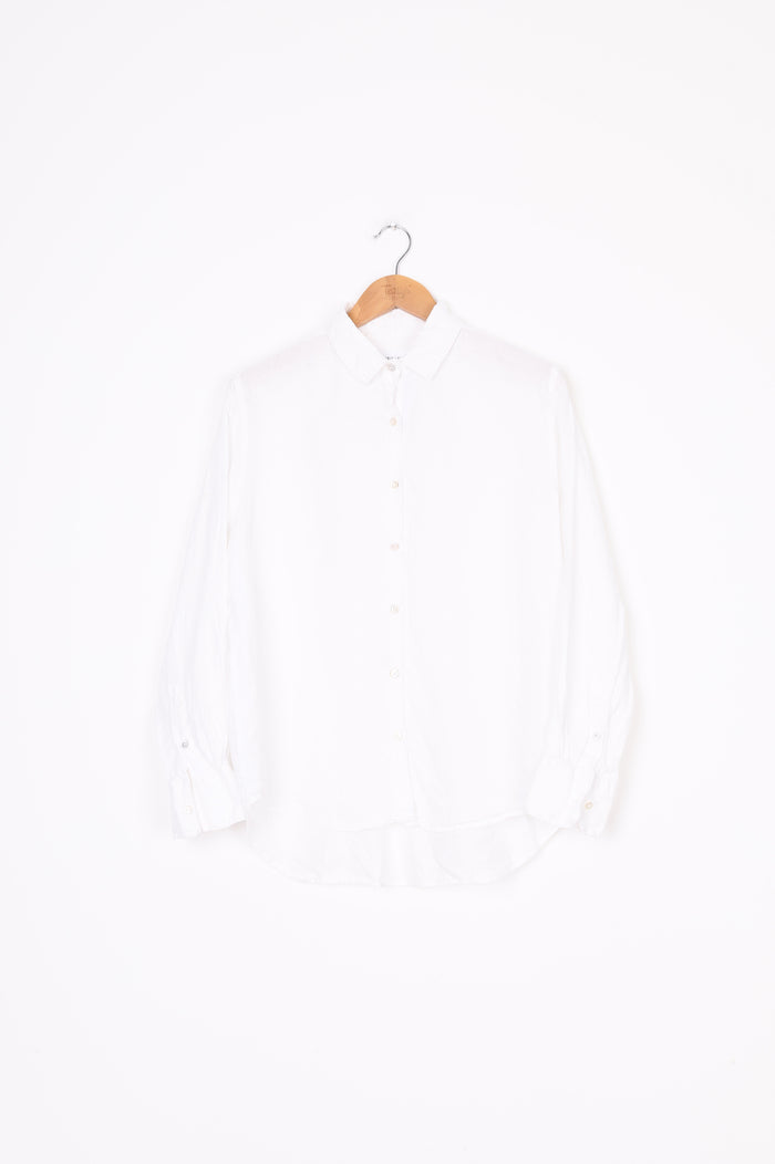 Assembly Label Womens White Shirt Size 10