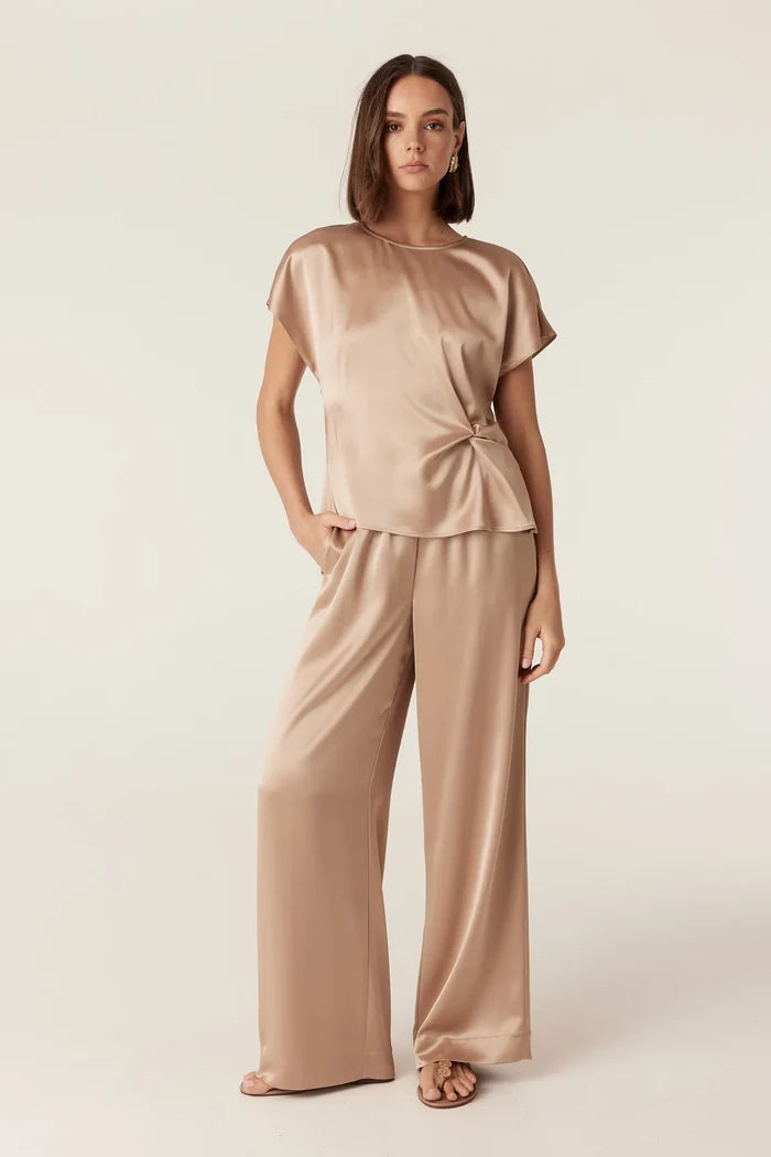 AURELIA PANT in Gold by Cable Melbourne