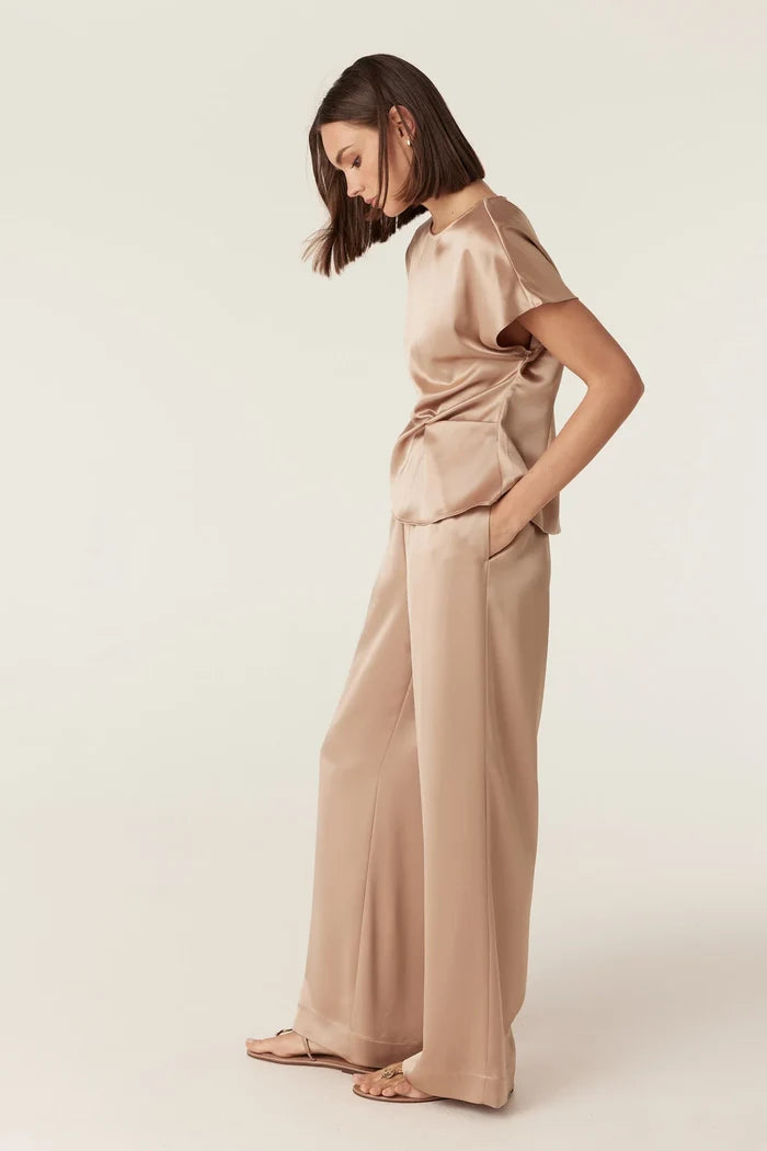 AURELIA PANT in Gold by Cable Melbourne