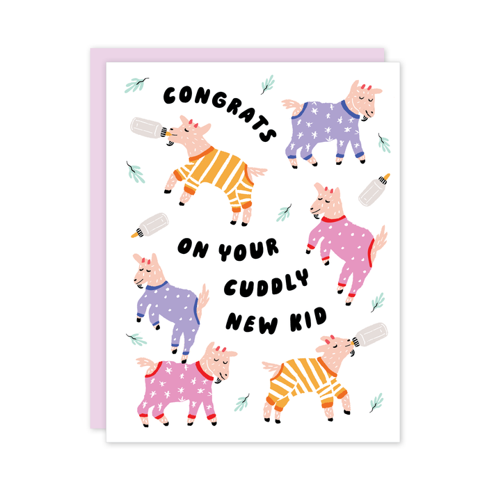 Baby Goats Card