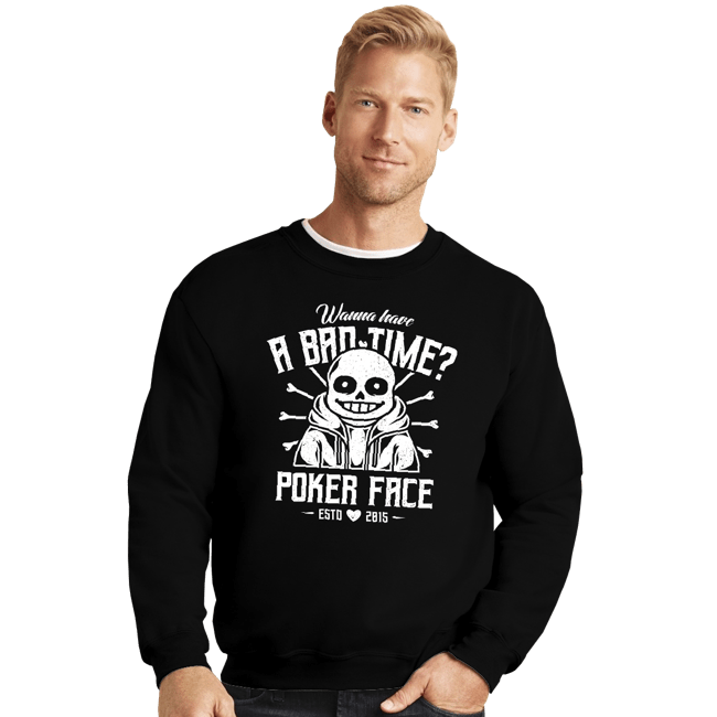 Crewneck Sweater, Unisex / Small / Black