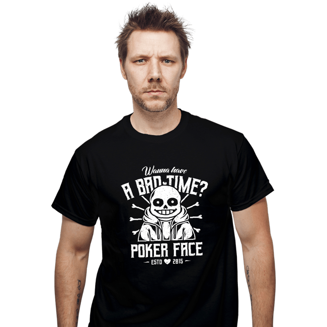 Secret_Shirts T-Shirts, Unisex / Small / Black Bad Time.