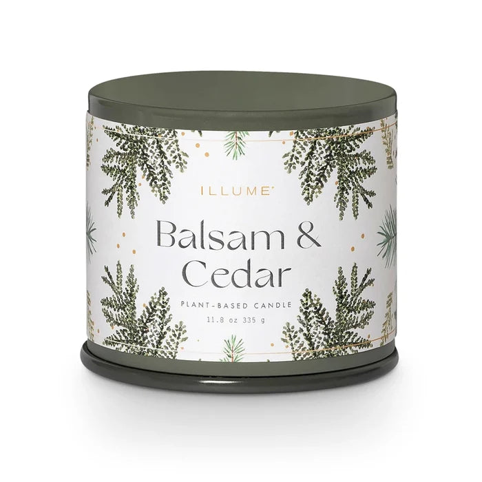 Balsam & Cedar Vanity Tin Candle - Madison's Niche