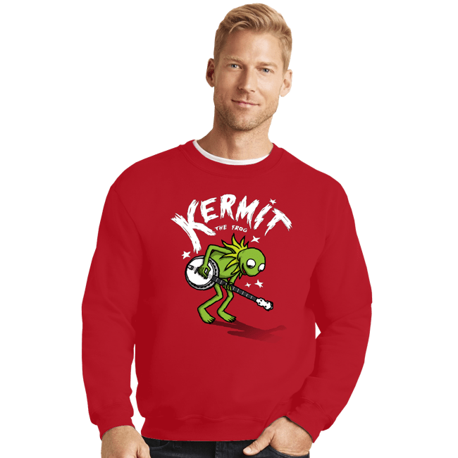 Crewneck Sweater, Unisex / Small / Red