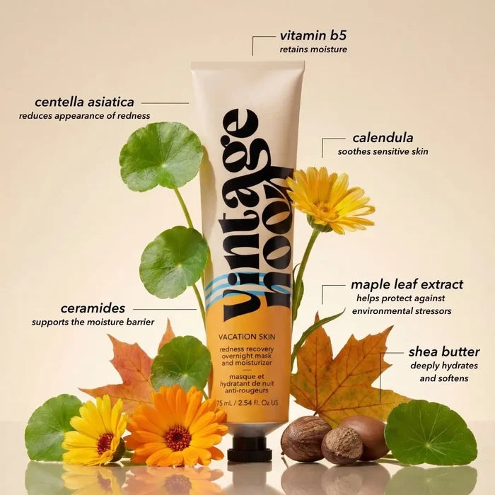 Vacation Skin barrier supportive overnight moisturizer