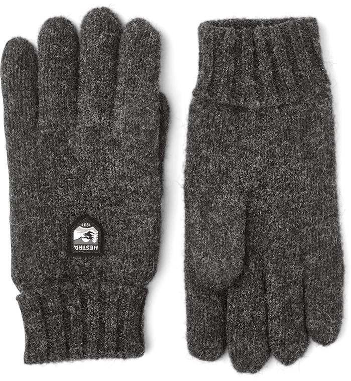 Basic Wool Glove - Charcoal