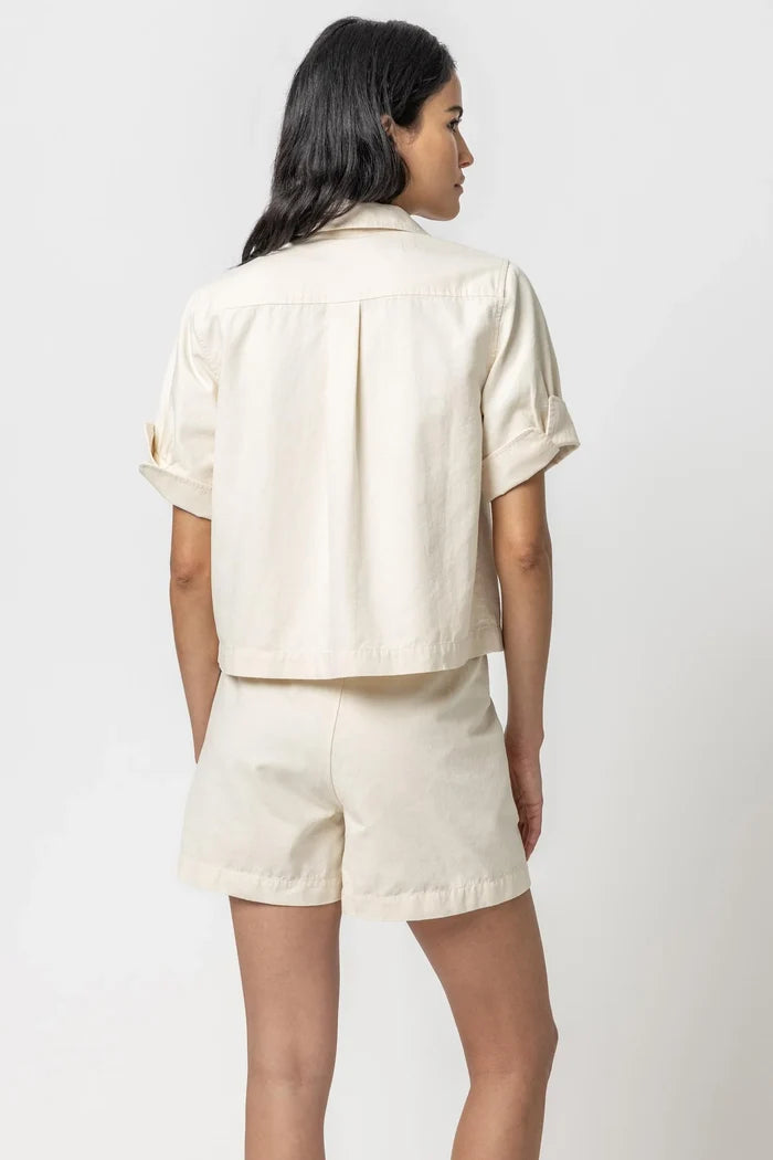 Belted Canvas Shorts - Madison's Niche