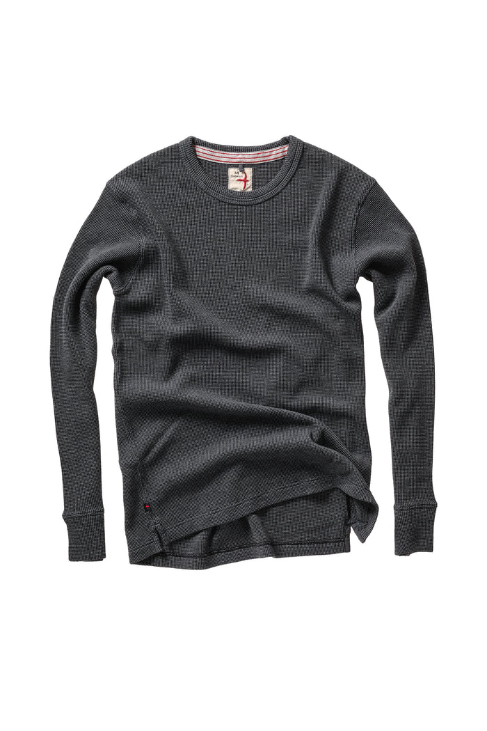 Bi-Waffle Crew - Dark Charcoal