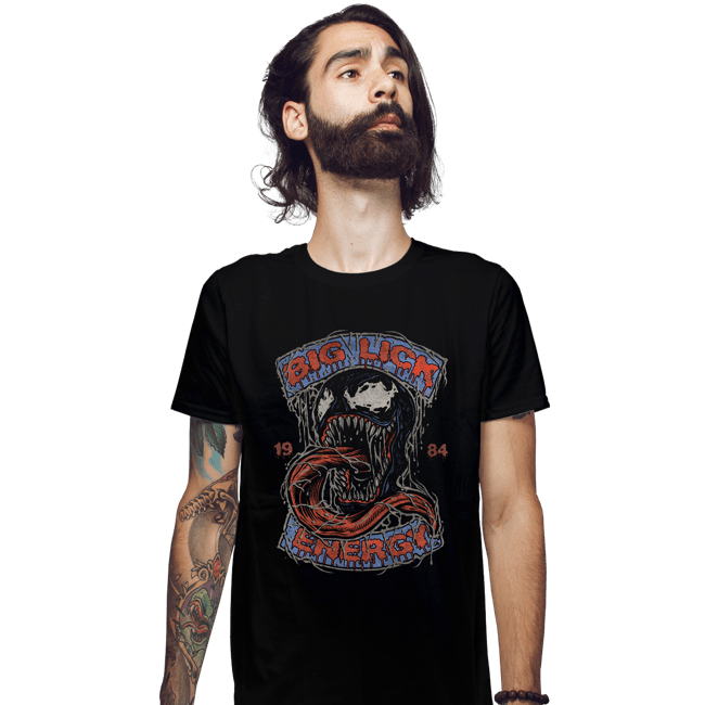 Daily_Deal_Shirts Fitted Shirts, Mens / Small / Black Big Venom Energy