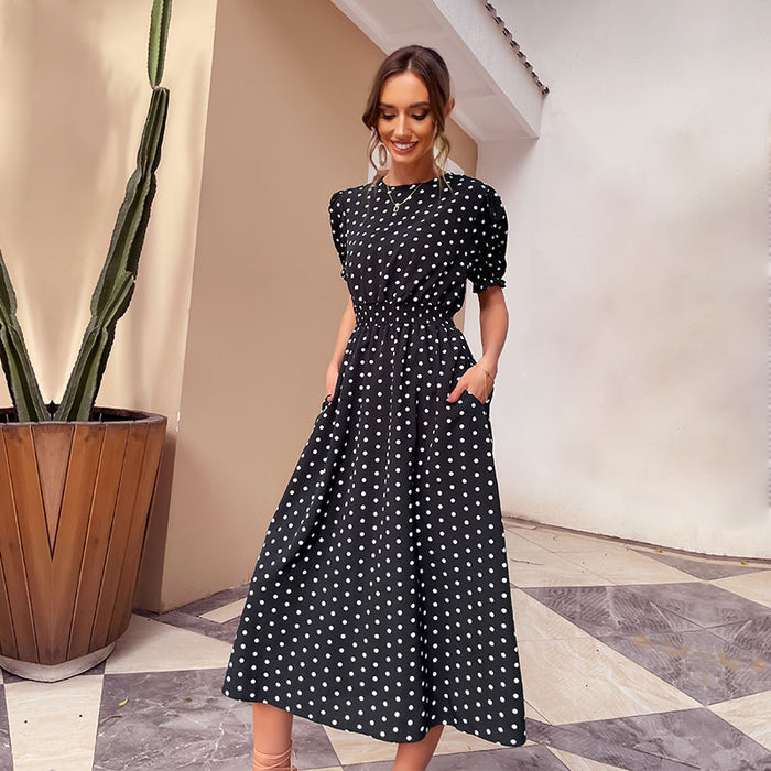 Black Dot Dress