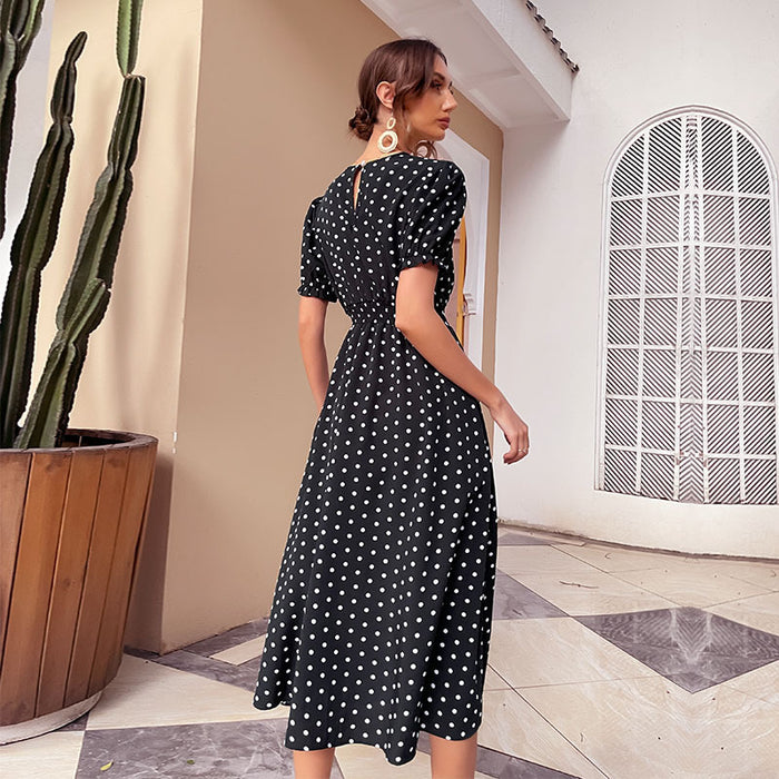 Black Dot Dress