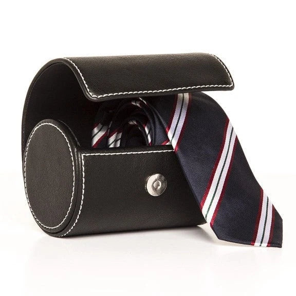 Black Necktie Travel Roll - Madison's Niche