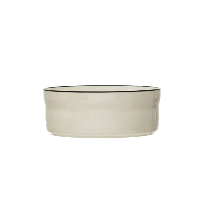 Black Rim Pet Bowl - Madison's Niche
