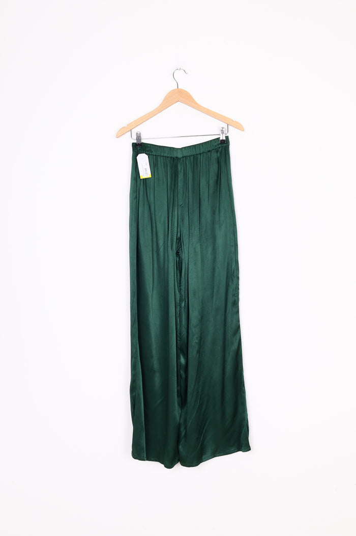Blak Luxe Womens Green Pants Size 10