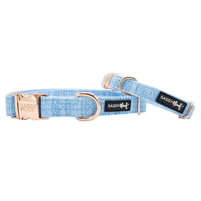 Blue Dog Collar - Madison's Niche