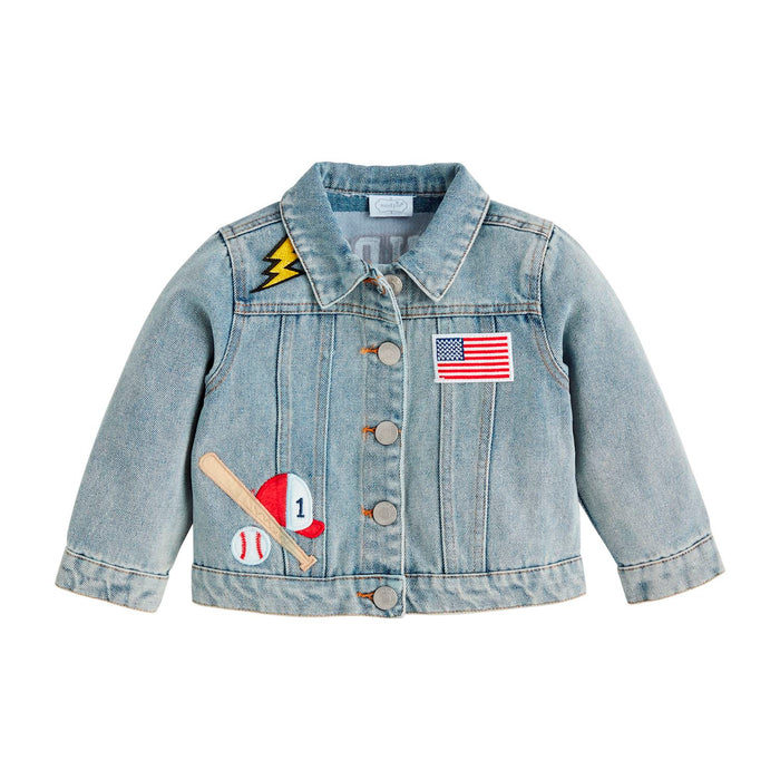 Boy Denim Patch Jacket - Madison's Niche