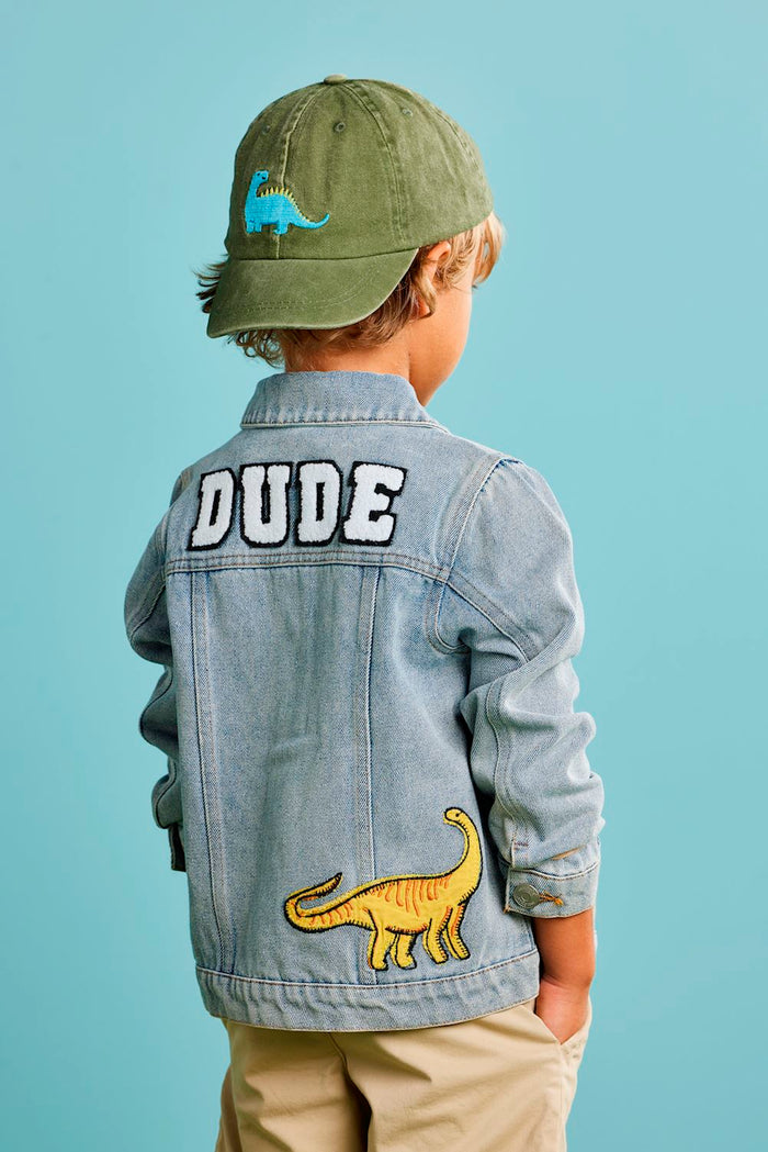 Boy Denim Patch Jacket - Madison's Niche