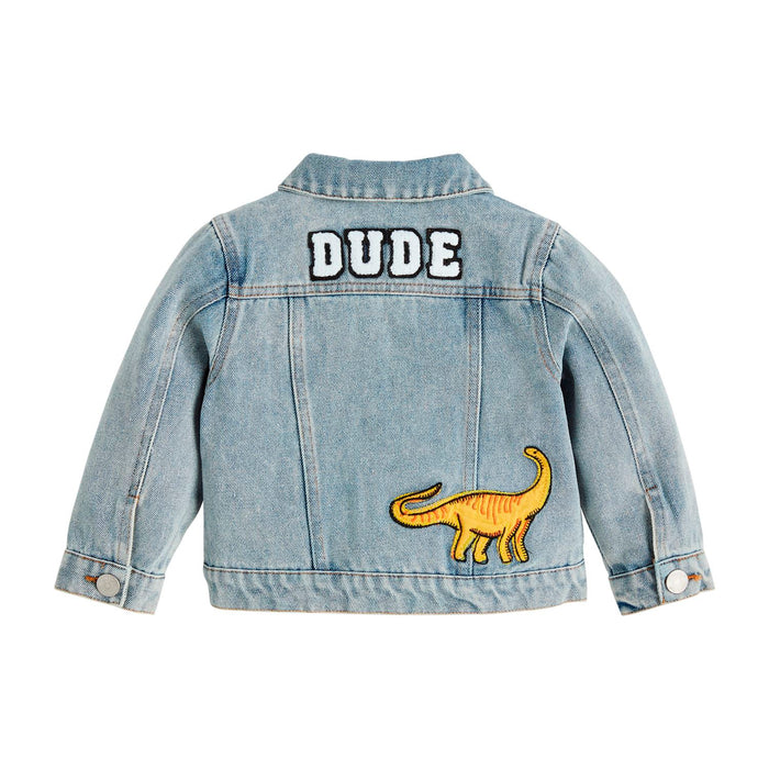 Boy Denim Patch Jacket - Madison's Niche