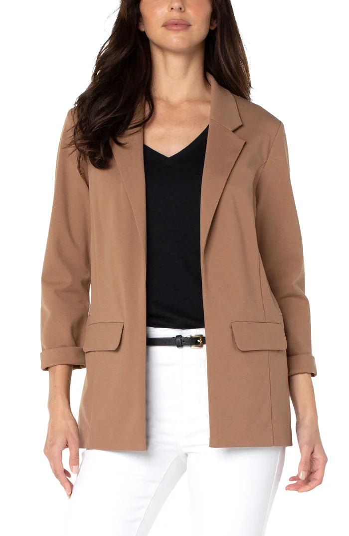 Boyfriend Blazer in Maple - Madison's Niche