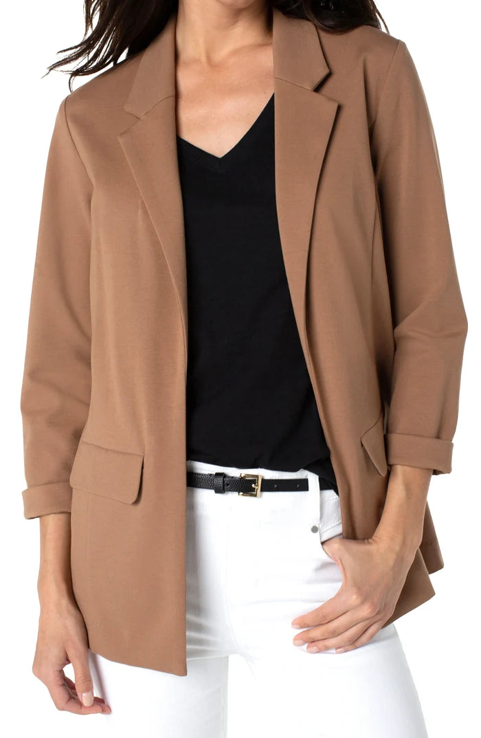 Boyfriend Blazer in Maple - Madison's Niche