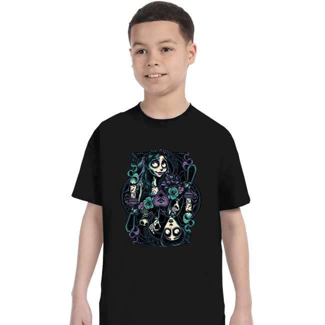 Daily_Deal_Shirts T-Shirts, Youth / XS / Black Bride & Victor Card