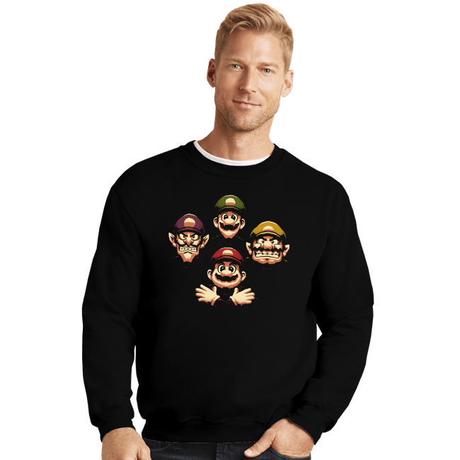 Crewneck Sweater, Unisex / Small / Black