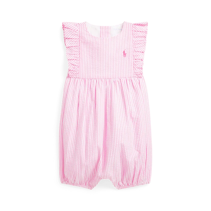 Bubble Shortall With Ruffle - Madison's Niche
