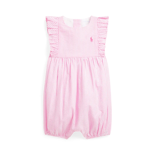 Bubble Shortall With Ruffle - Madison's Niche