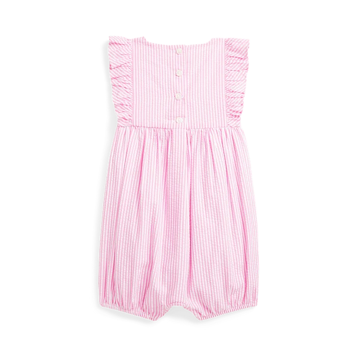 Bubble Shortall With Ruffle - Madison's Niche