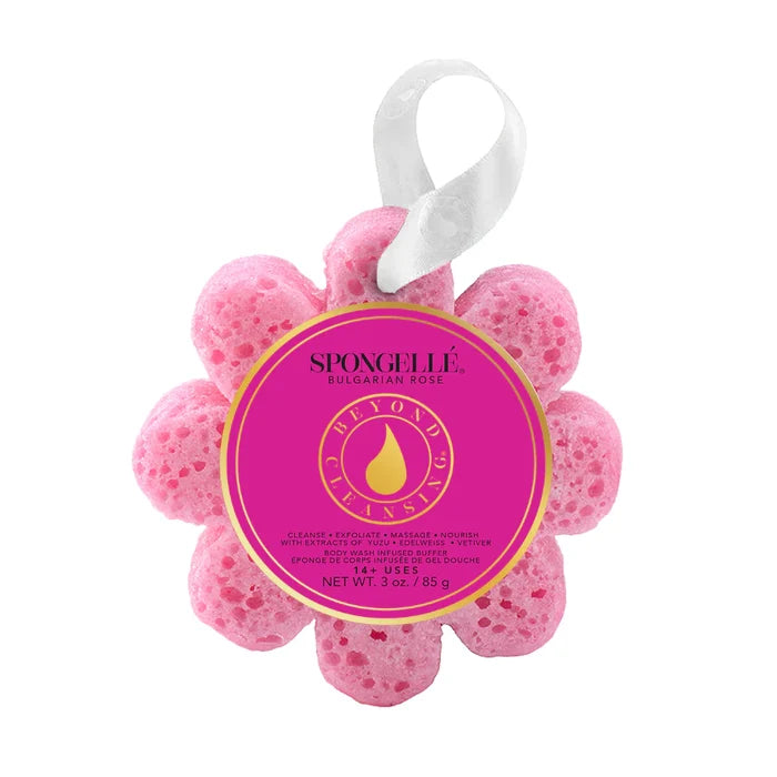 Bulgarian Rose Wild Flower Bath Sponge - Madison's Niche