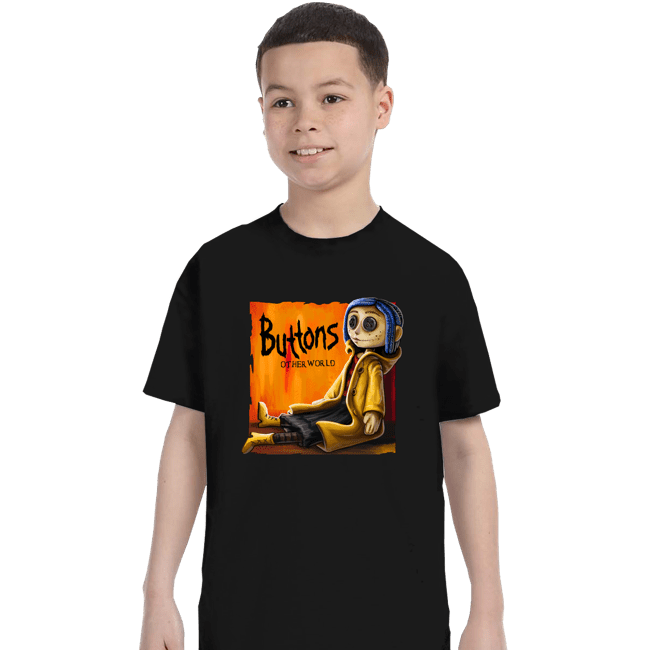 Daily_Deal_Shirts T-Shirts, Youth / XS / Black Buttons