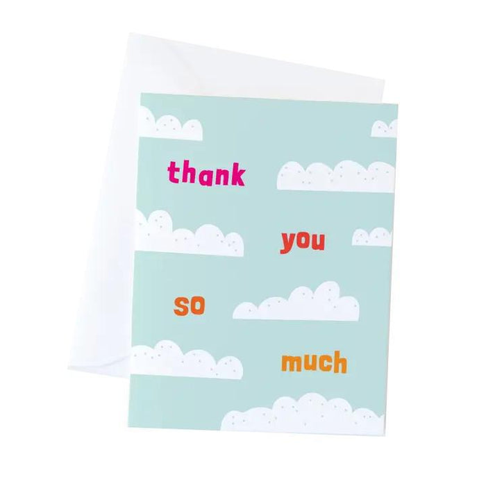 Card - Thank You - Clouds by Graphic Anthology