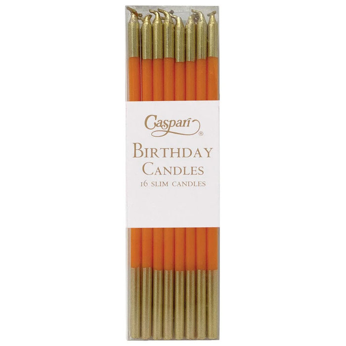 Caspari Slim Birthday Candles.