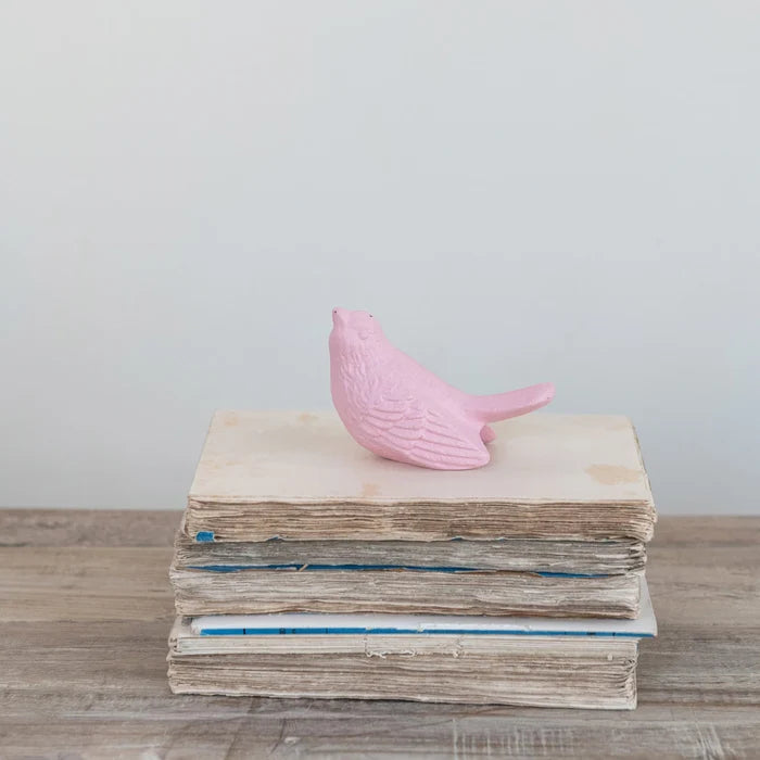 Cast Iron Pink Bird - Madison's Niche