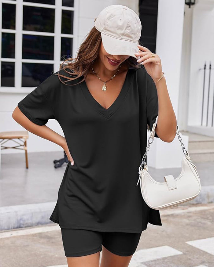Casual Vibe Comfy Oversized 2-Piece Lounge Set